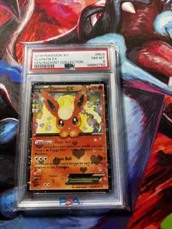 PSA 8 Flareon EX RC6/RC32 XY Generations Radiant Collection 2016 Pokemon - Image 1
