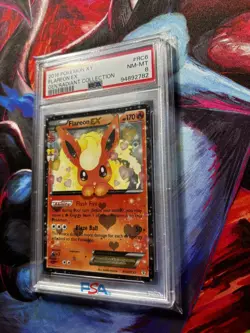PSA 8 Flareon EX RC6/RC32 XY Generations Radiant Collection 2016 Pokemon - Image 2
