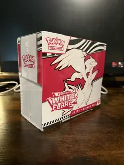 Pokemon Scarlet & Violet White Flare Elite Trainer Box Factory Sealed TCG - Image 2