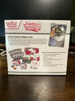 Pokemon Scarlet & Violet White Flare Elite Trainer Box Factory Sealed TCG - Image 3