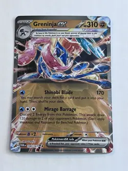 Greninja ex 106/167 Twighlight Masquerade Double Rare Pokemon TCG NM/Near Mint - Image 1