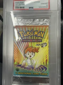 Pokemon Gym Heroes 1st Edition PSA Graded 10 9 sequential Art set - Image 1