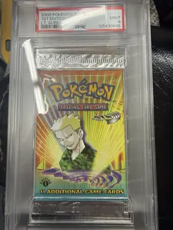 Pokemon Gym Heroes 1st Edition PSA Graded 10 9 sequential Art set - Image 5