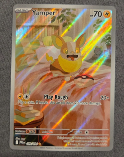 Yamper 99/94 Phantasmal Flames Illustration Rare POKEMON TCG - Image 1