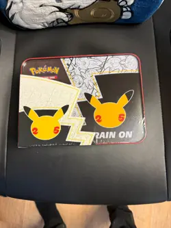 Pokemon TCG Celebrations Collector's Chest Lunch Box Tin 8 Booster Packs Mimikyu 820650809415 - Image 3