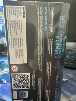 Pokemon TCG - Phantasmal Flames - Elite Trainer Box ETB - New Sealed - Image 2