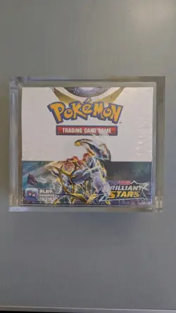 Pokemon Brilliant Stars Booster Box 36 Packs New, Sealed + Acrylic-Post in 24hrs - Image 1