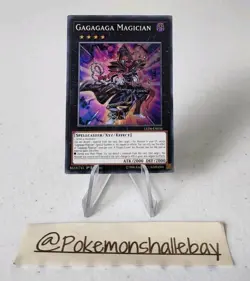 Gagagaga Magician - LED6-EN034 *NM* 1st Edition Super Rare Yugioh Card - Image 1
