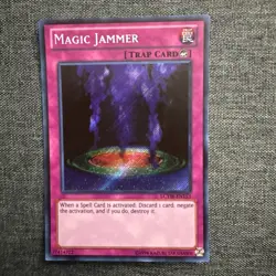 Yugioh Magic Jammer LCYW-EN153 Secret Rare Holo Unlimited VNM/LP - Image 1