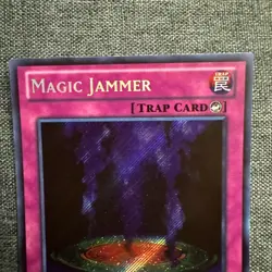 Yugioh Magic Jammer LCYW-EN153 Secret Rare Holo Unlimited VNM/LP - Image 2