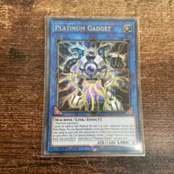 DUPO-EN039 YuGiOh! Platinum Gadget Ultra Rare 1st Ed 1996 - Image 1