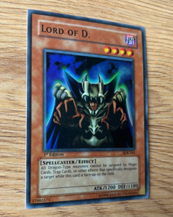 YuGiOh Lord of D. SDK-041 Super Rare NM 1st Edition - Image 3