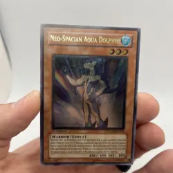 Yugioh! Neo-Spacian Aqua Dolphin POTD-EN003 Ultimate Rare 1st Edition VLP - Image 1