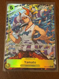 Yamato EB03-057 Alt Art Rare EN One Piece Extra Booster - Image 1