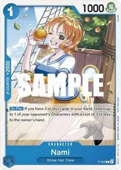 Nami (Sealed Battle Kit Vol. 1) - Normal P-053 One Piece Promotion Cards NM - Image 1