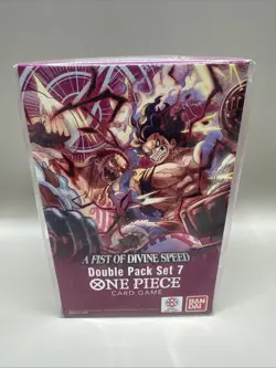 One Piece Card Game A Fist of Divine Speed Double Pack Set 7 DP-07 [ENGLISH] ENG - Image 1