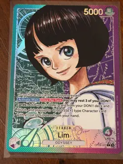 Lim OP09-022 Alt Art Leader EN One Piece Emperors In The New World - Image 1