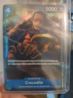 Crocodile - OP07-040 (Alternate Art) Prem Booster -The Best- Vol. 2 One Piece NM - Image 1