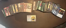 Lot Of 100 Assorted Vintage Harry Potter Trading Card Game Cards Lot #5 - Image 1