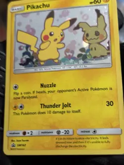 Pokemon Pikachu Promo Holo Sm SM04 HP 70 Basic Electro Ball 50 Card - Image 4