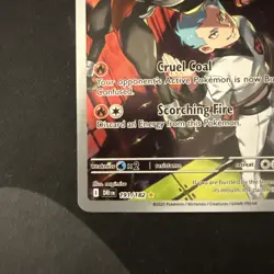 Pokemon TCG Team Rockets Houndoom Illustration Rare Card 191/182 Destined Rivals - Image 3