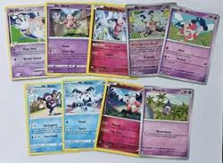 Mr Mime Pokemon Card Collection Set Deck Building Fairy Water Psychic X9 - Image 1