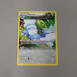 Altaria (74 Delta) 74/108 Roaring Skies 2015 Pokemon Card Non-Holo MP Scratch - Image 1