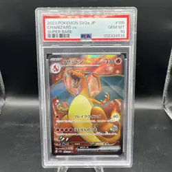 Charizard ex 185/165 Sv2a: Pokemon Card 151 Holo (Japanese) PSA 10 - Image 1