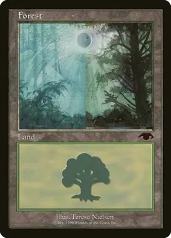 Forest - Guru - RARE Near Mint MTG Promos: Guru Lands NM - Image 1