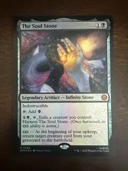 MTG The Soul Stone Foil #66 Spider-Man Near Mint - Image 1