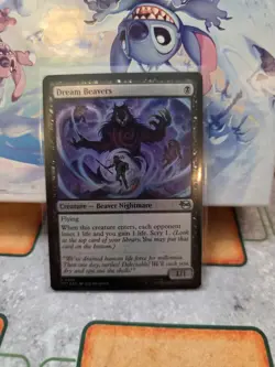 NM Foil Dream Beavers, MTG, TMNT, Magic the Gathering, 62 - Image 1