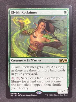 MTG Elvish Reclaimer- Core Set 2020 M20 #169 - NM - Image 1