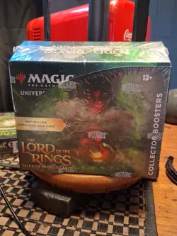 MTG Magic Lord Of The Rings Tales Middle Earth Collector Booster Box Sealed - Image 1