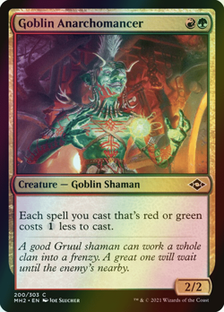 MTG Goblin Anarchomancer Foil ** Modern Horizons 2 ** English - Image 1