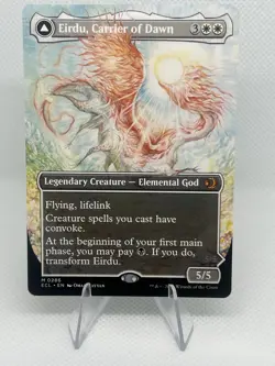 Eirdu, Carrier of Dawn (Borderless) 0286 (M) MTG Lorwyn Eclipsed (ECL) - Image 1