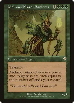 MTG Molimo, Maro-Sorcerer - Invasion #199 - Image 1