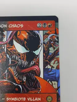 Carnage, Crimson Chaos (Borderless) #227 (NM) Spider-Man SPM Magic MTG - Image 2
