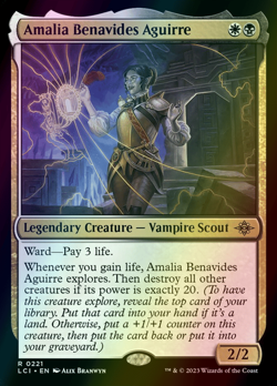 MTG Amalia Benavides Aguirre Foil ** The Lost Caverns of Ixalan ** English - Image 1