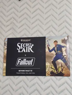 Magic The Gathering Secret Lair Fallout Beyond Vault 33 Foil Edition - Image 1
