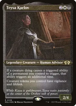 MTG Teysa Karlov Etched ** Multiverse Legends ** English - Image 1