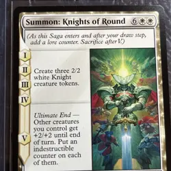 Summon: Knights of Round Final Fantasy Regular Mythic NM - Image 2