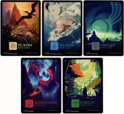 MTG The Lost Caverns of Ixalan Set of Full Art Lands (Common) - Image 1