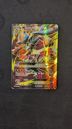 Pokemon TCG M Lucario EX 55a/111 Furious Fists Holo Full Art Ultra Rare HP/DMG - Image 1