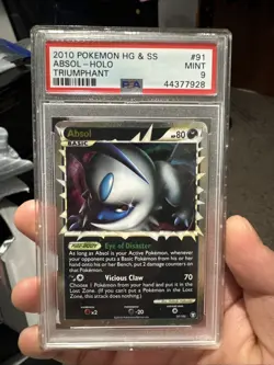 Triumphant Absol 91/102 CGC Pokemon TCG Holo Prime Card 2010 - Image 1