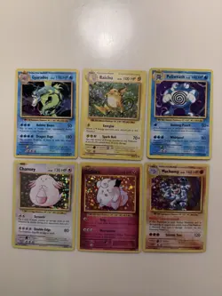 Pokemon TCG XY Evolutions Holo Rare Lot Of 6 Gyarados Machamp Raichu Chansey NM - Image 1