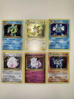 Pokemon TCG XY Evolutions Holo Rare Lot Of 6 Gyarados Machamp Raichu Chansey NM - Image 2
