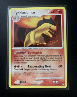 2007 Pokemon Diamond & Pearl Mysterious Treasures 16 Typhlosion-holo - Image 1