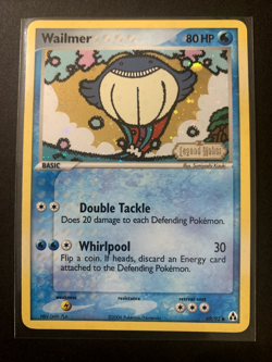 2006 Pokemon EX Legend Maker 69 Wailmer-reverse Foil - Image 1