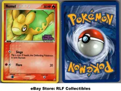 2006 Pokemon, EX Holon Phantoms, #72/110 Numel, Reverse Holo Common - Image 1