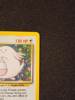 Pokemon TCG Chansey Base Set Rare Holo - 3/102 1999 120HP Vintage MP - SEE PICS! - Image 4